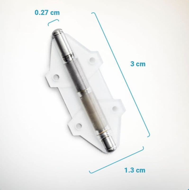 Revi implant device dimensions